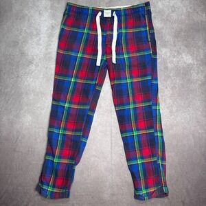 Abercrombie & Fitch Mens S/M Plaid Lounge Pants Multicolor Flannel Pajamas